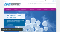Desktop Screenshot of knauf-industries.com